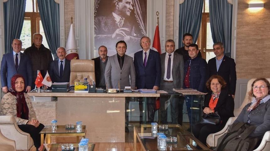 CHP Gölpazarı İlçe Başkanlığından Başkan Şahin’e ziyaret