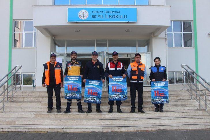 Antalya’da öğrencilere 112’nin önemi anlatıldı G5