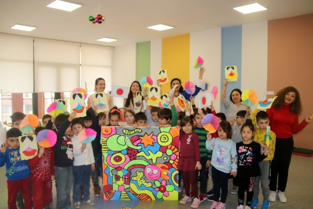 Atlas &ccedil;ocukları Japon k&uuml;lt&uuml;r&uuml;yle tanıştı