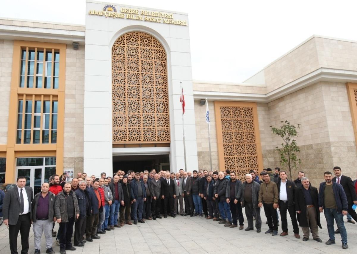 Başkan B&uuml;y&uuml;kg&ouml;z pazarcılarla buluştu