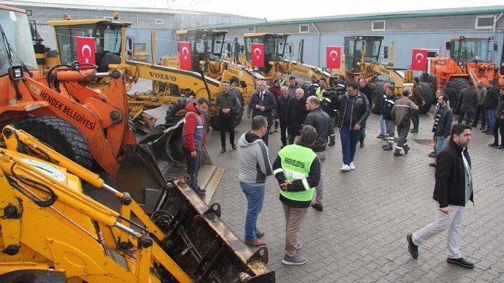 Hendek’te karla mücadele sürüyor G2