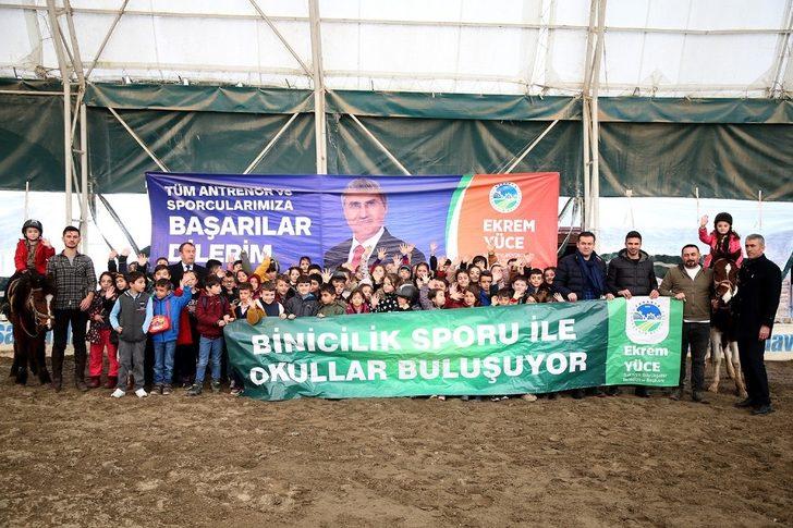Binicilik Sporu Okullarla Buluşuyor projesinde eğitimler devam ediyor G2