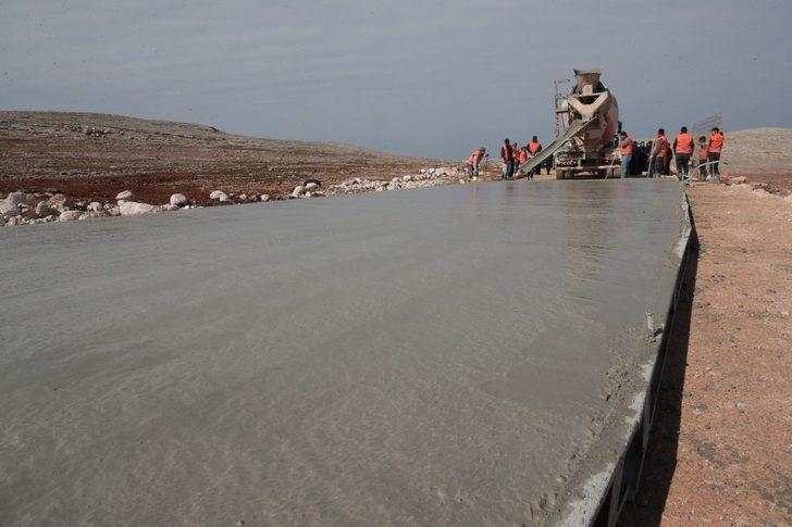 Büyükşehirde beton yol mesaisi başladı G1