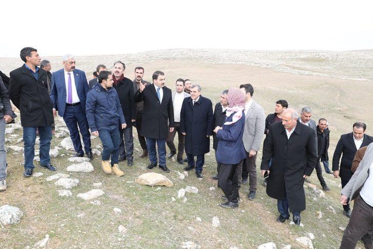 Belediye başkanları Karahantepe’de incelemede bulundu G2