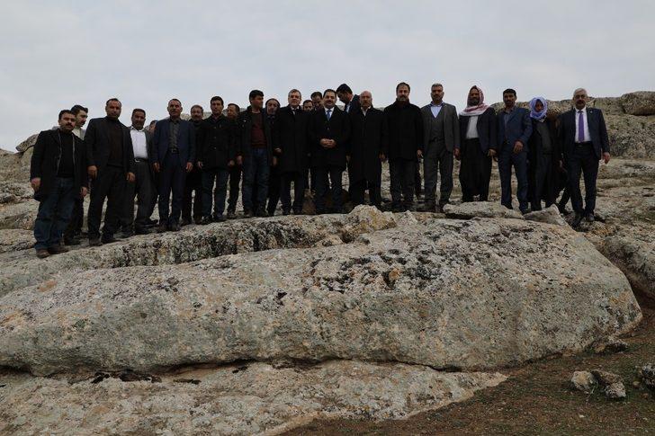 Belediye başkanları Karahantepe’de incelemede bulundu G3