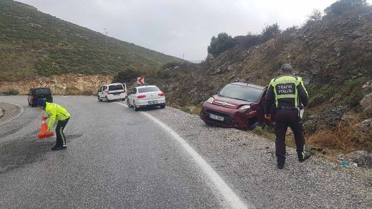 Takla atan araçtan burunları bile kanamadı G5