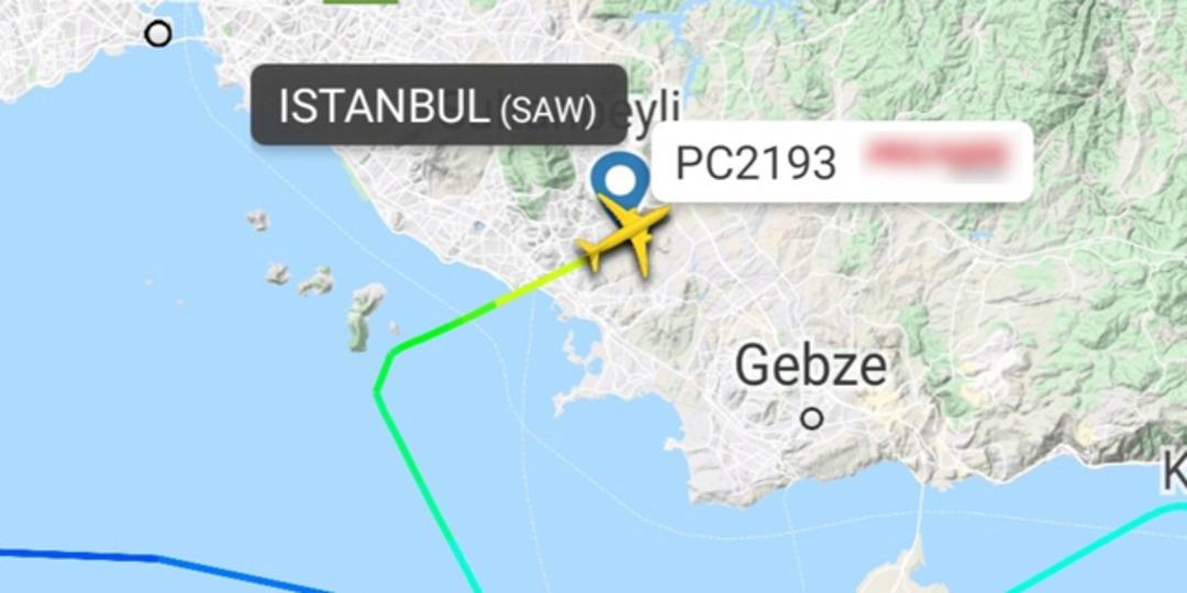 Sabiha G&ouml;k&ccedil;en Havalimanı'nda kaza yapan u&ccedil;ağın radar ekran g&ouml;r&uuml;nt&uuml;leri ortaya &ccedil;ıktı