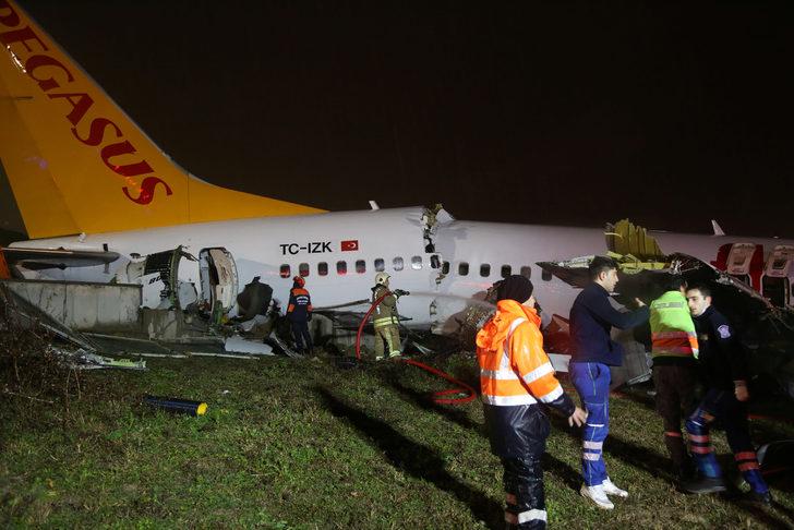 Sabiha Gökçen Havalimanı’ndaki kazanın ardından pilotlar, kulenin anonslarına yanıt veremedi G5