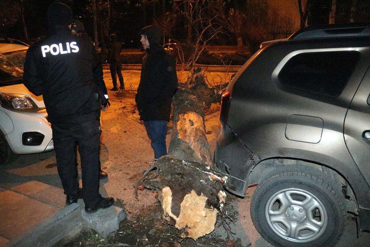 Şiddetli fırtına Başkent'i yıktı geçti! Ağaçlar devrildi, çatılar uçtu G5