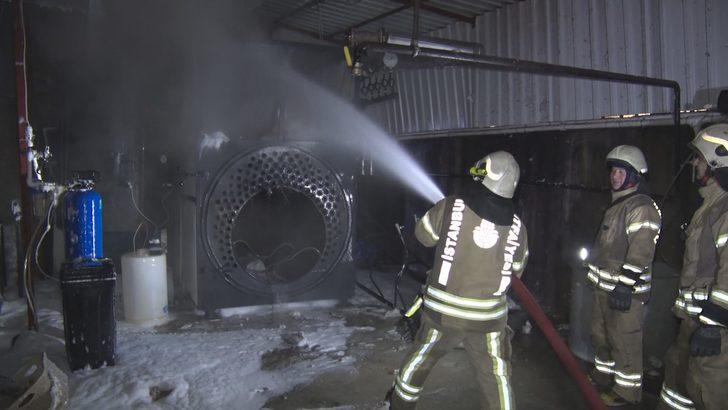Bayrampaşa'da çamaşır yıkama fabrikasında buhar kazanı patladı G1