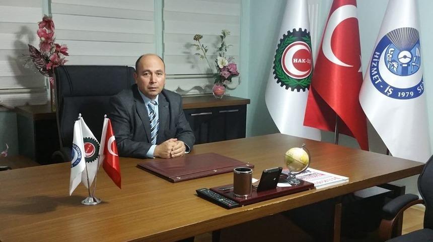 Sabahattin &Ouml;demiş, Hizmet-İş Sendikası K&uuml;tahya Şube Başkanı oldu