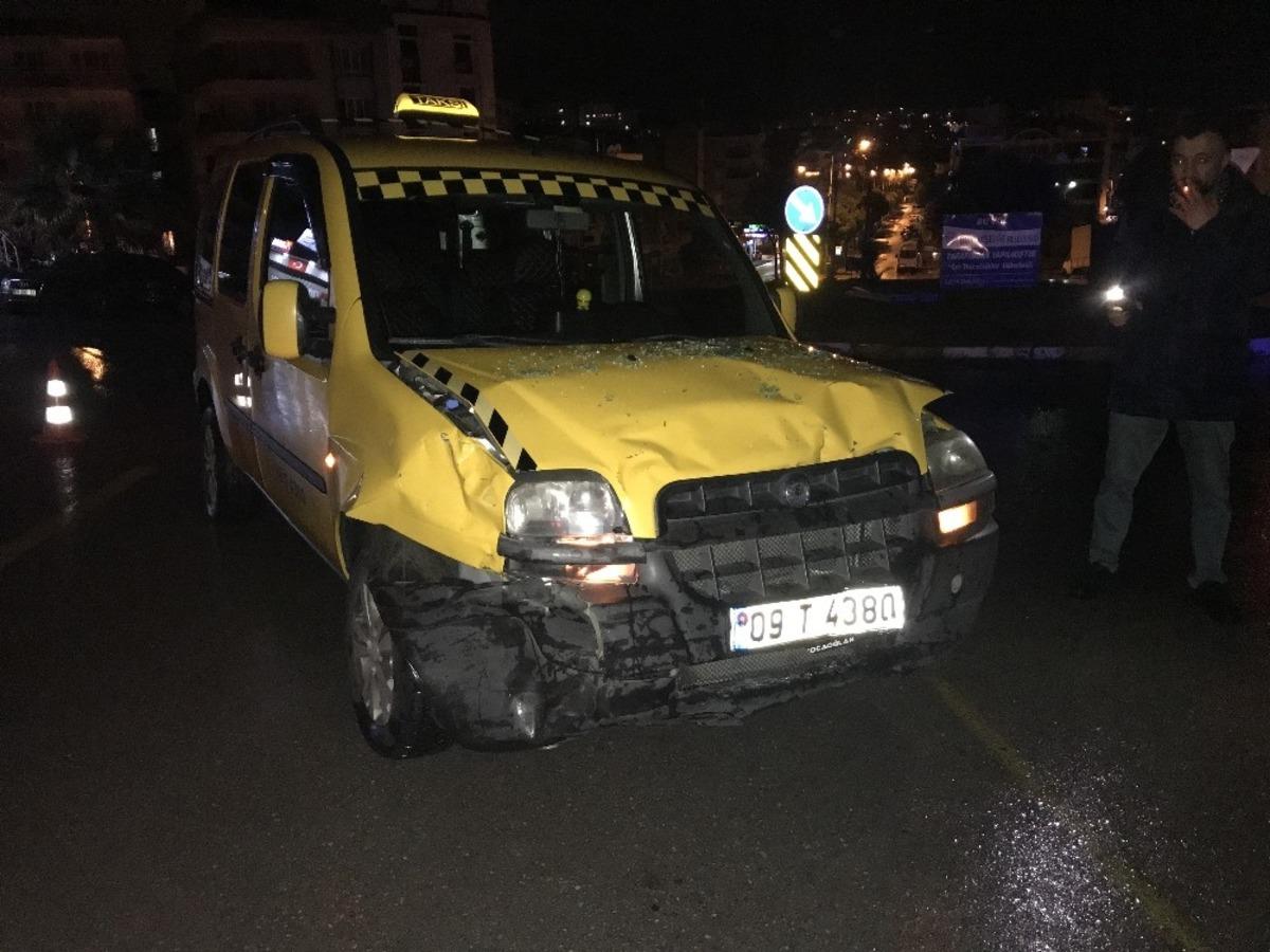 Kuşadası&rsquo;nda dikkatsizlik kaza getirdi