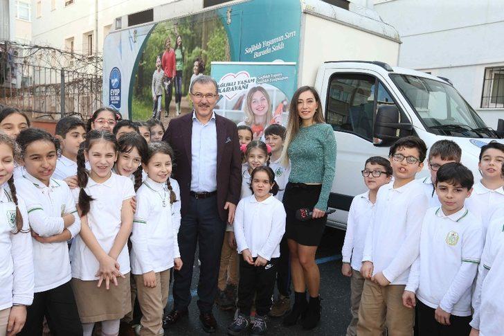 “Sağlıklı Yaşam Karavanı” okul yollarında G5