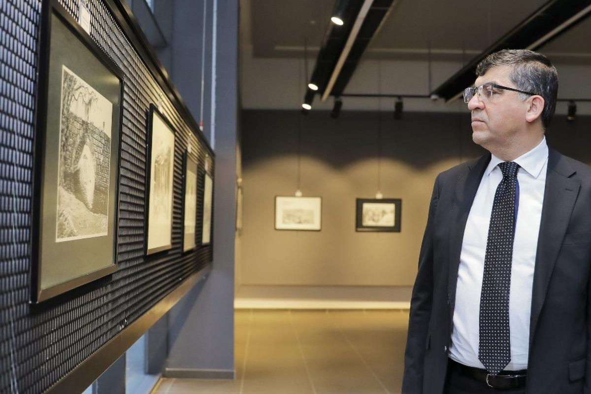 &lsquo;&Ccedil;izgilerle Ayntab&rsquo; sergisi a&ccedil;ıldı