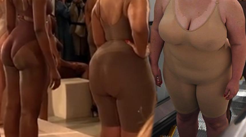 Kim Kardashian'ın korse markası Skims mağazada satılmaya başlandı