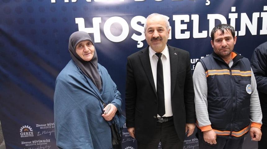 Temizlik İşleri personelinden örnek davranış