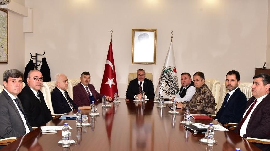 Manisa&rsquo;nın g&uuml;venliği masaya yatırıldı
