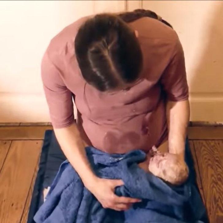 Canlı yayında 8. kez doğum yaptı G3