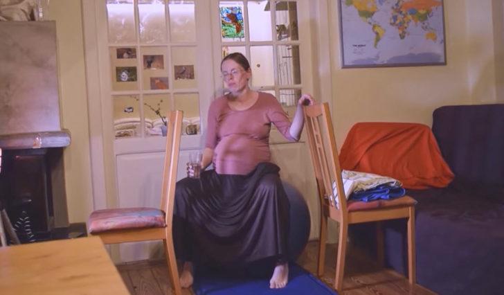 Canlı yayında 8. kez doğum yaptı G1