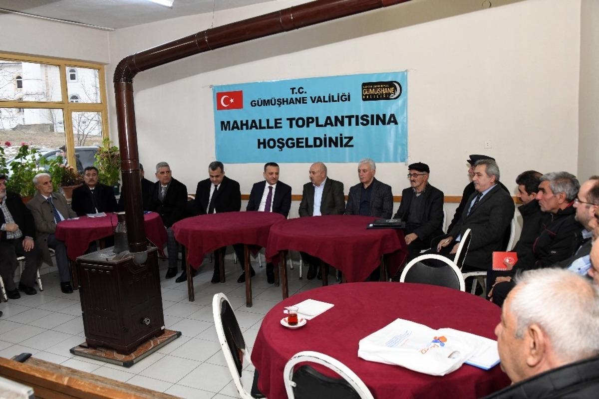 Vali Taşbilek&rsquo;in mahalle buluşmaları devam ediyor