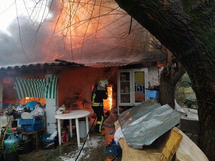 Köyceğiz’de ev yangını G2