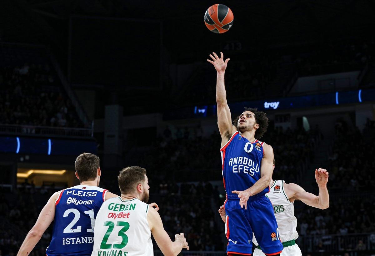 &Ouml;ZET | Anadolu Efes - Zalgiris ma&ccedil; sonucu: 96-91