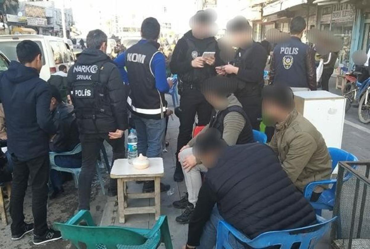 Cizre&rsquo;de uyuşturucu denetimi