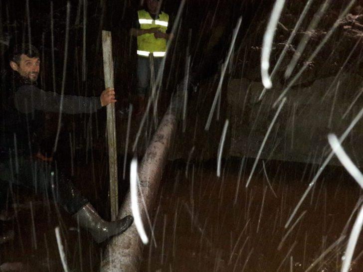 Düzce Belediyesi Gölyaka’da ki çalışmalara destek verdi G3