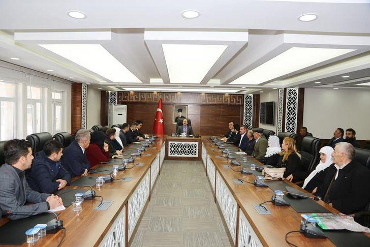 Vali Pehlivan, şehit aileleri ve gaziler ile bir araya geldi G3