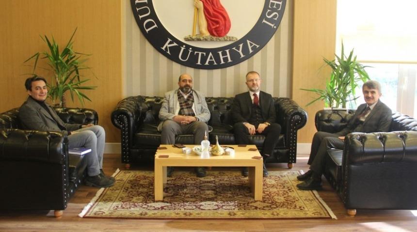 Başkan Ceyhun&rsquo;dan Rekt&ouml;r Uysal&rsquo;a nezaket ziyareti