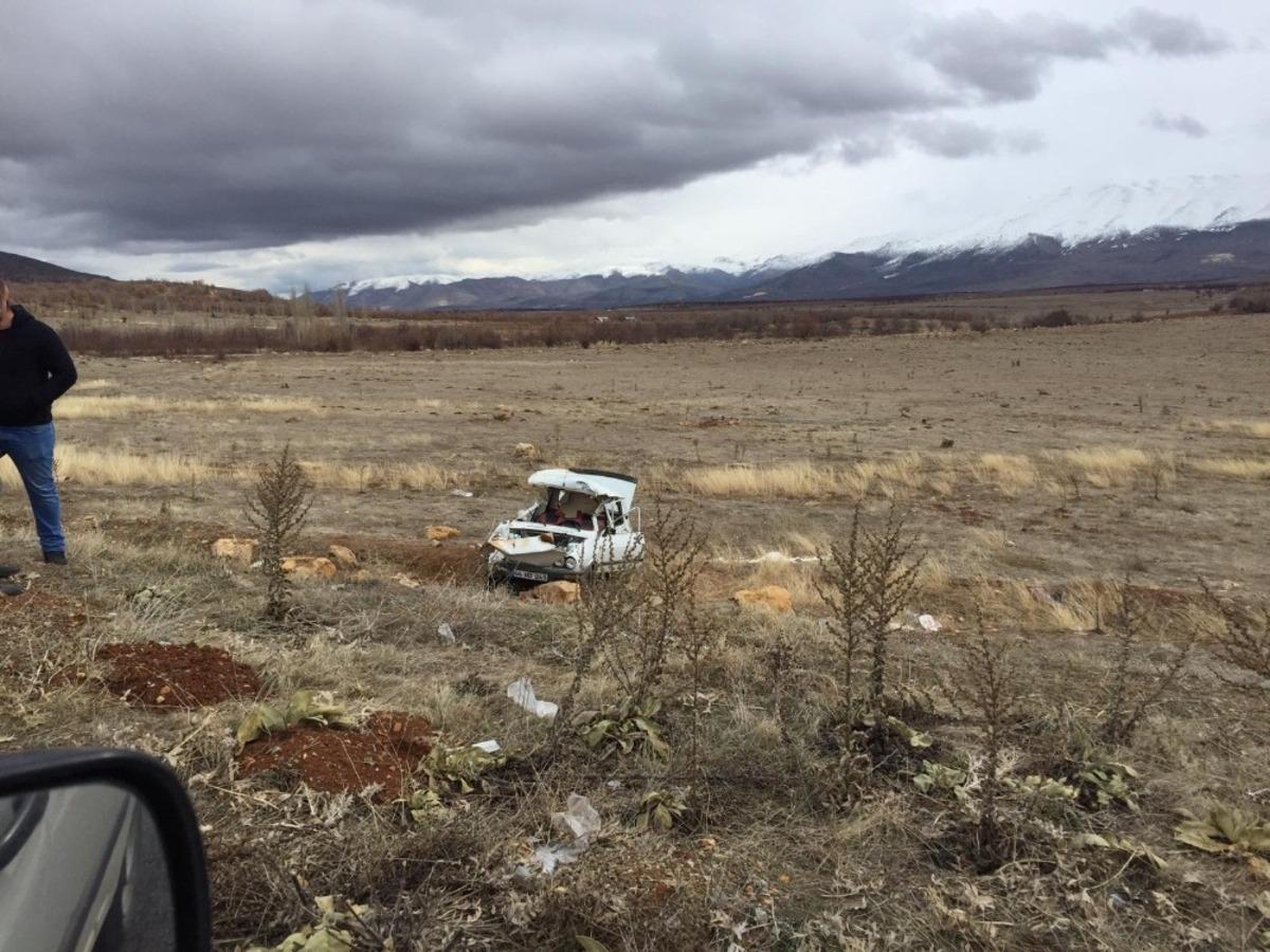 Doğanşehir&rsquo;de trafik kazası 3 yaralı