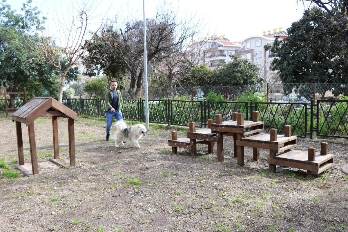 Alanya&rsquo;da ilk k&ouml;pek parkı hizmete a&ccedil;ıldı