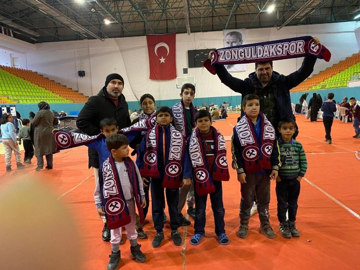 Zonguldaklı iş adamı miniklere destek oldu