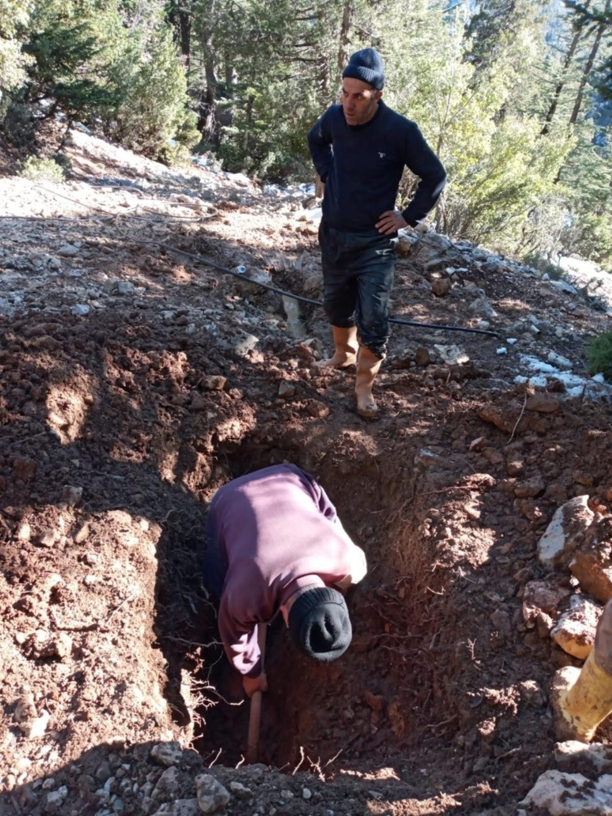 İbradı&rsquo;da Maşat Su Kaynağı&rsquo;na bakım