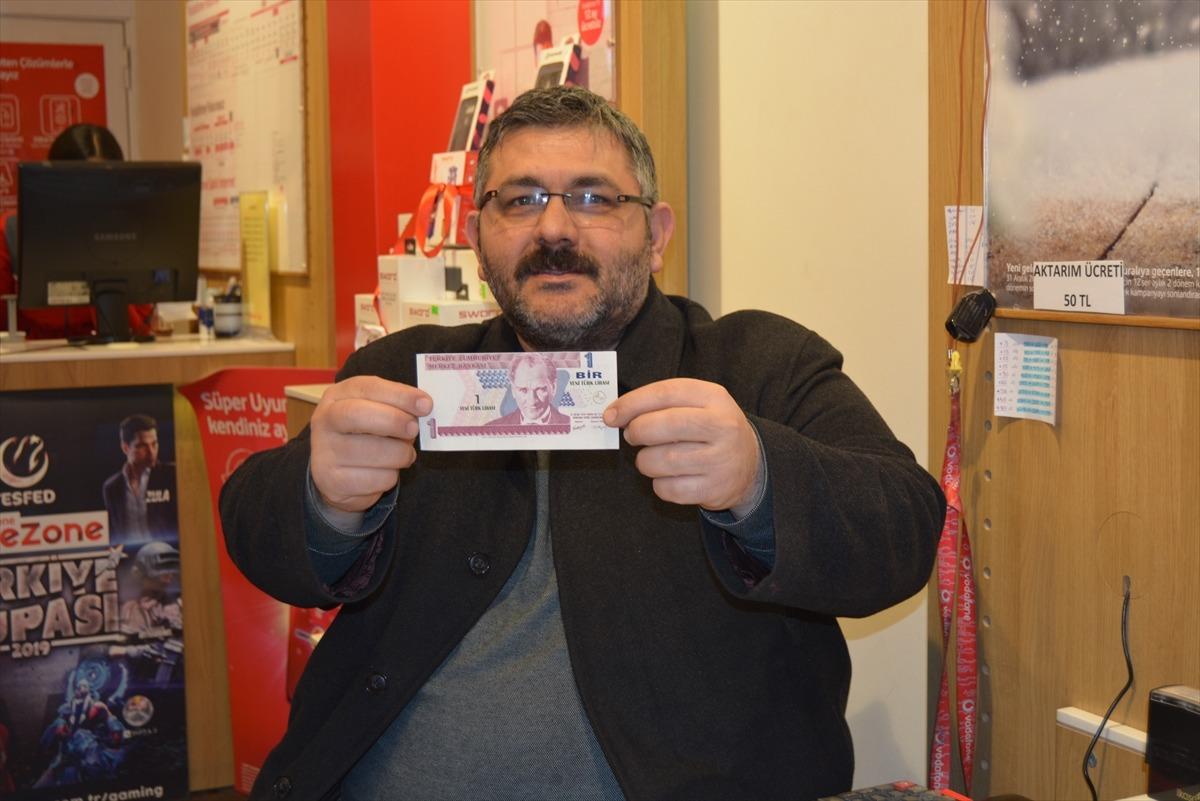 15 yıldır sakladığı kesim hatalı 1 YTL'si i&ccedil;in 100 bin lira istiyor