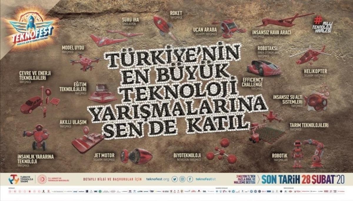 TEKNOFEST i&ccedil;in başvurularda sona yaklaşılıyor
