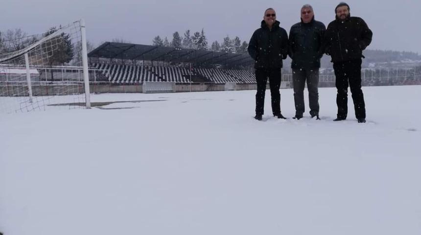 Denizli’de ‘Amatör Liglere’ kar engeli