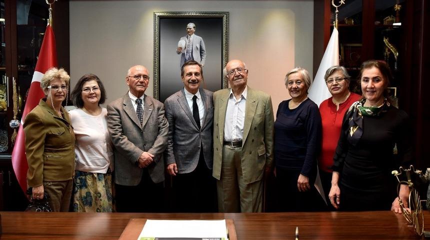 S&uuml;leyman &Ccedil;akır Lisesi mezunlarından Ata&ccedil;&rsquo;a ziyaret