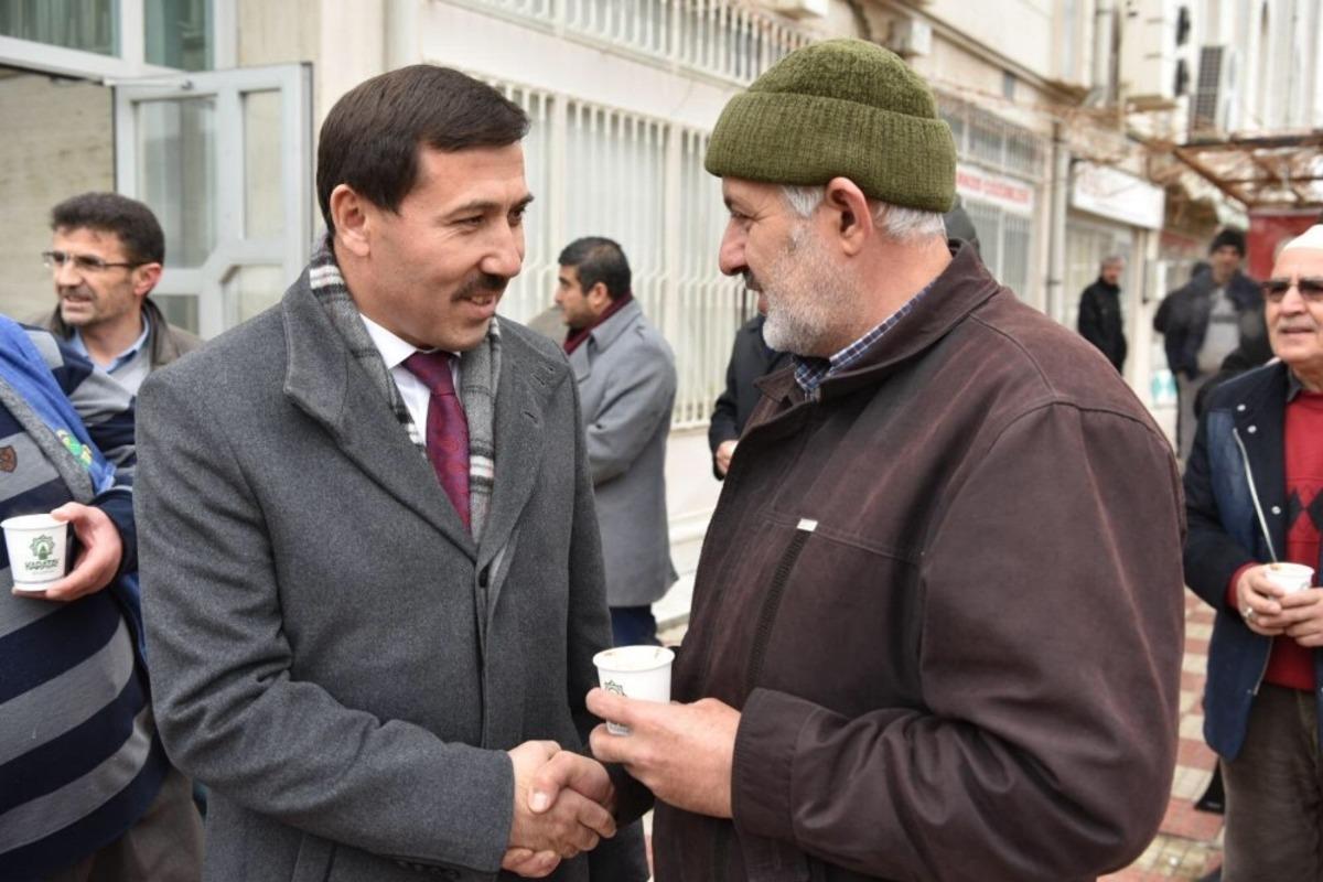 Başkan Hasan Kılca, vatandaşlarla buluştu