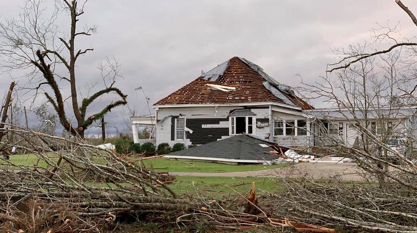 ABD'yi fırtına vurdu: 5 ölü