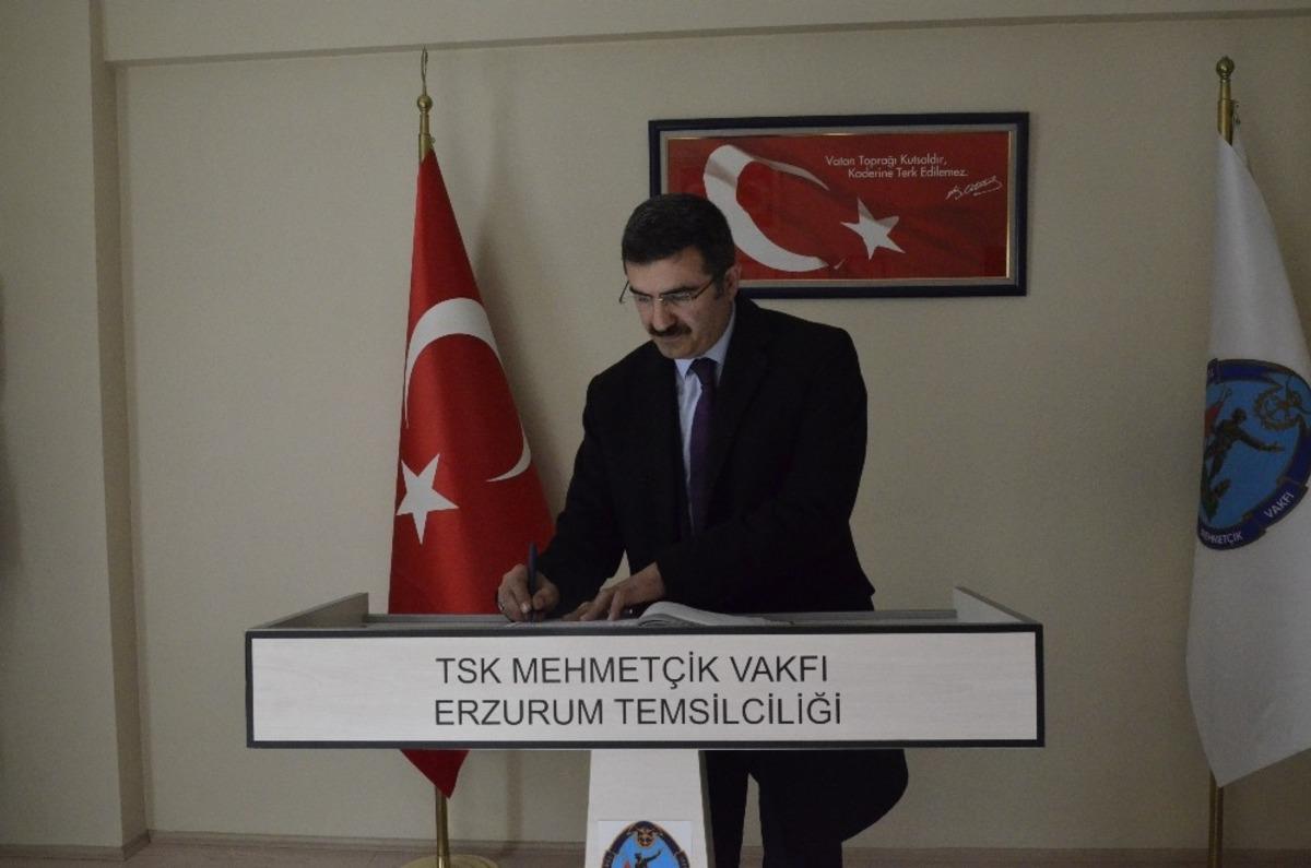 A&Ccedil;SH İl M&uuml;d&uuml;r&uuml; İlbaş&rsquo;tan Mehmet&ccedil;ik Vakfına ziyaret