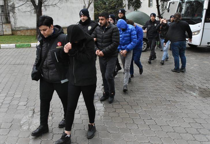 GÜNCELLEME - Samsun merkezli uyuşturucu operasyonunda 11 kişi tutuklandı G2
