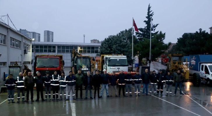 Kartal Belediyesi kar yağışına hazır G1