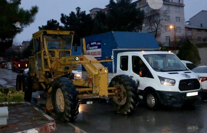 Kartal Belediyesi kar yağışına hazır G2