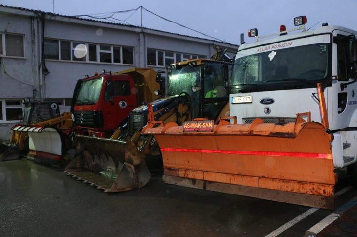 Kartal Belediyesi kar yağışına hazır G4