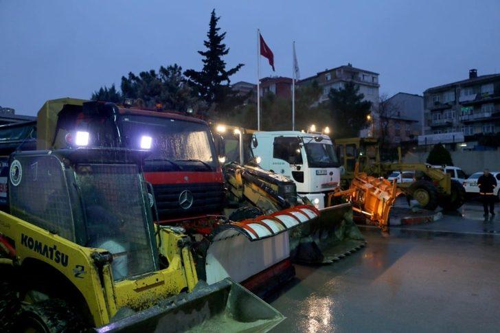 Kartal Belediyesi kar yağışına hazır G5