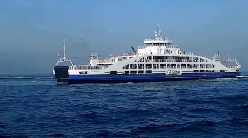 Son dakika: G&ouml;k&ccedil;eada-Kabatepe feribot seferleri iptal edildi