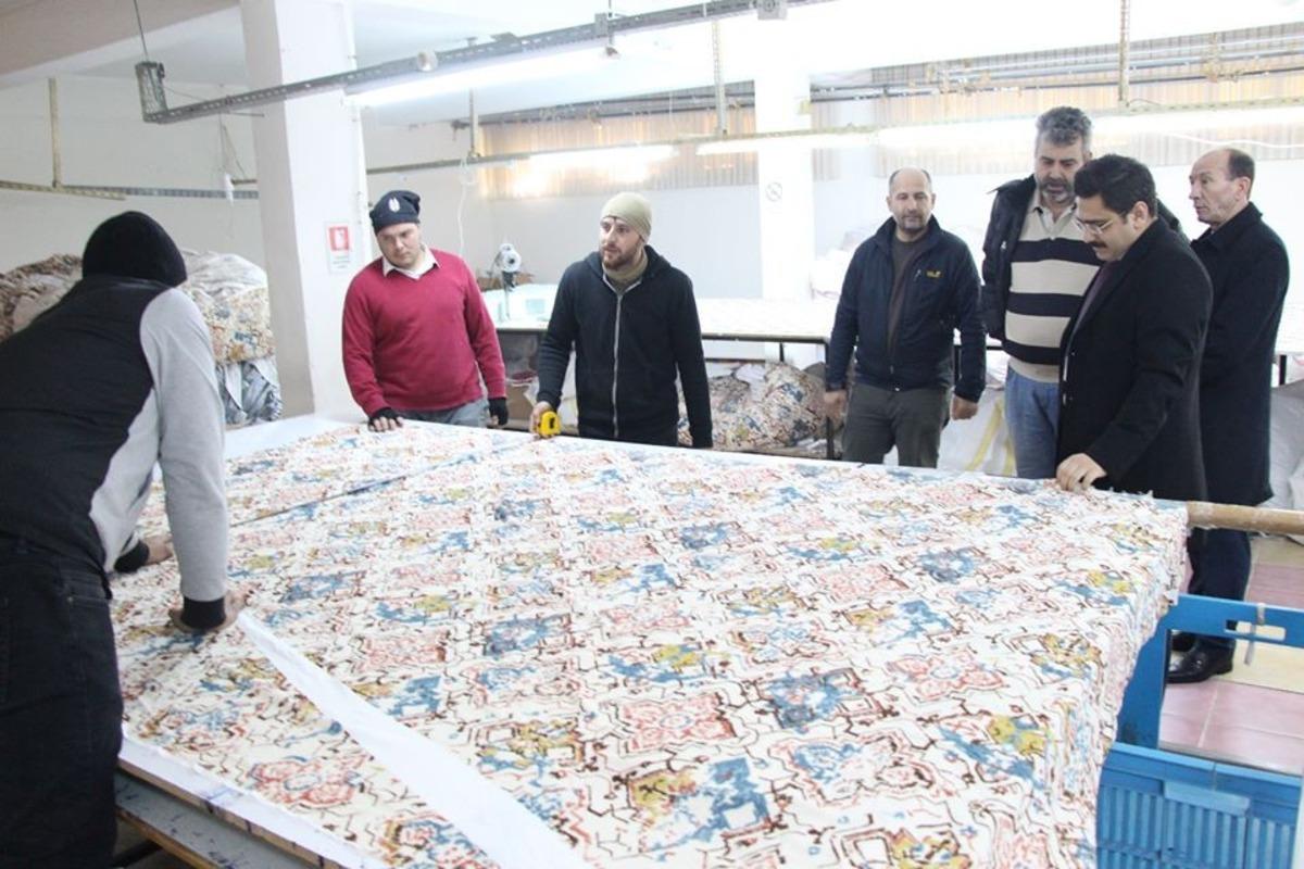 Şaphane&rsquo;de tekstil fabrikası 40 kişiye istihdam sağlıyor