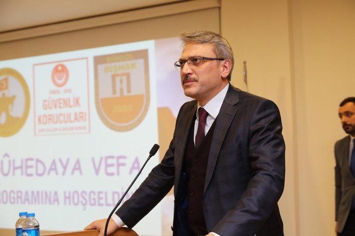 Bingöl’de “Şühedaya Vefa” programı G5