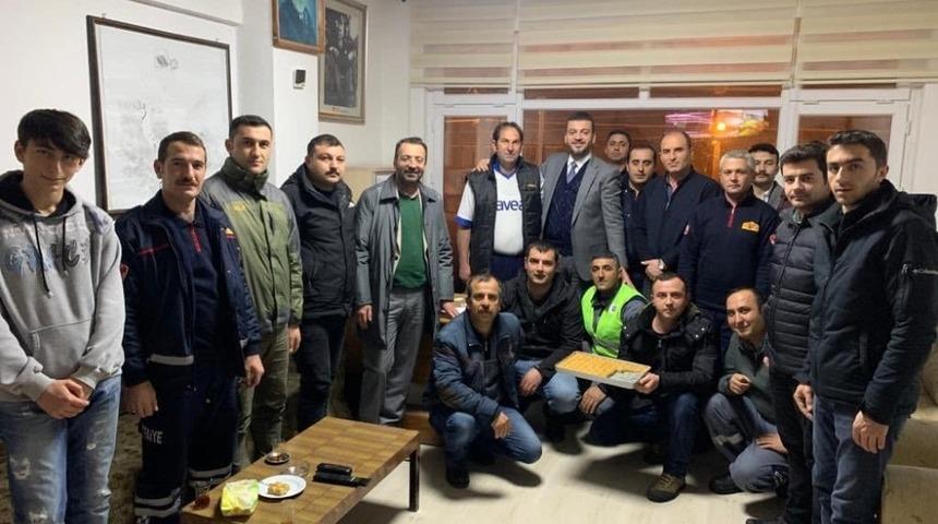 &Uuml;rg&uuml;p&rsquo;te karla m&uuml;cadele &ccedil;alışmaları gece boyunca devam etti